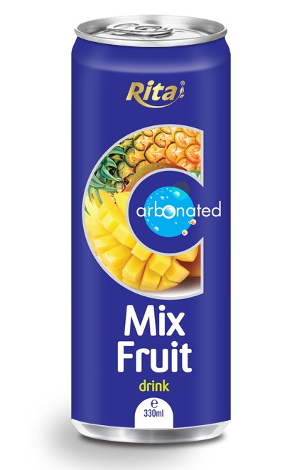 330ml Mix Fruit Carbonated drink